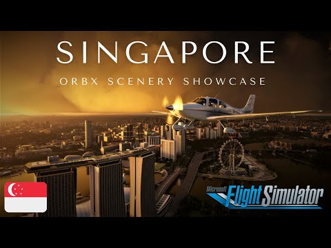 Microsoft Flight Simulator 2020 | Singapore | Cinematic Scenery Showcase | Ultra Realistic Graphics
