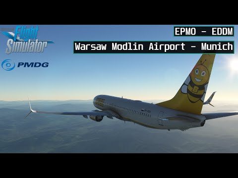 Microsoft Flight Simulator | Boeing 737-800 | Buzz Airlane | EPMO  Варшава/Модлин – EDDM  Мюнхен |