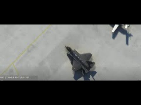 Microsoft Flight Simulator F35 Take-off