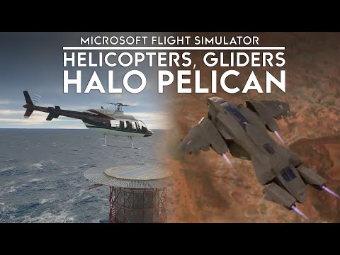 Microsoft Flight Simulator – Helicopters & Gliders Showcase – 40th Anniversary Edition