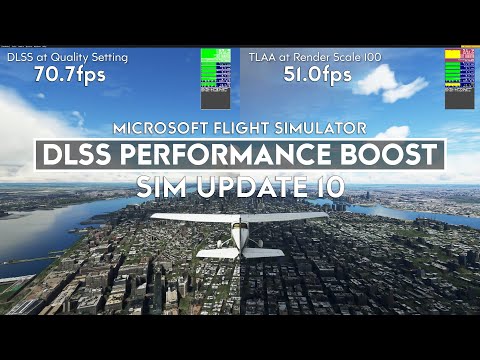Microsoft Flight Simulator – Just How Much Has DLSS Helped? (TESTED Sim Update 10)