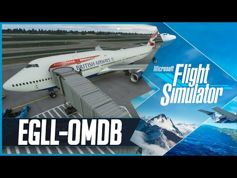 Microsoft Flight Simulator LIVE | 747-8 Long Haul | London to Dubai | 56K Sub Celebration