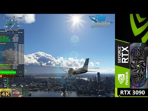 Microsoft Flight Simulator Maximum Settings 4K | RTX 3090 | Ryzen 9 5950X