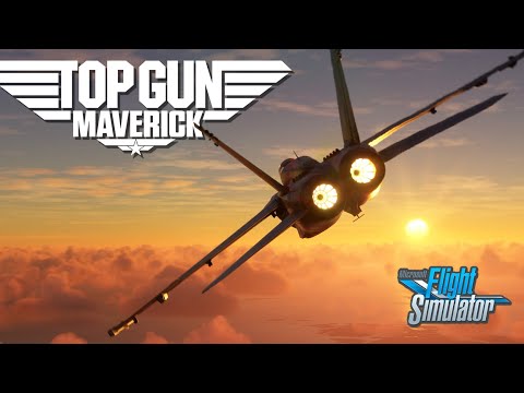 Microsoft Flight Simulator Movie | Top Gun: Maverick Intro