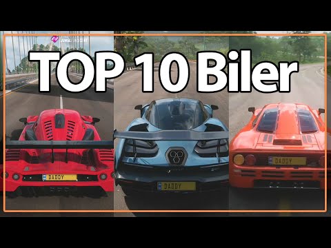Mine top 10 Forza Horizon 5 biler