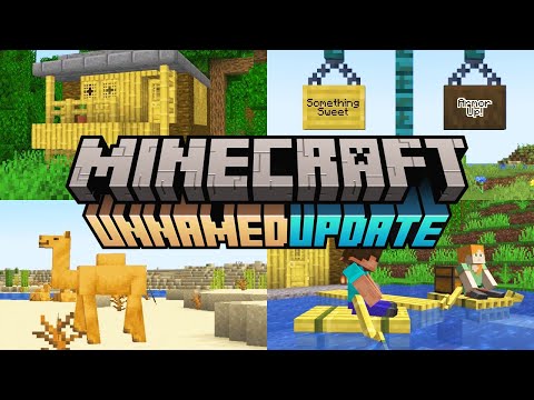 Minecraft 1.20 : Camels, Raft, Bamboo Blocks & 7 New Avatars!