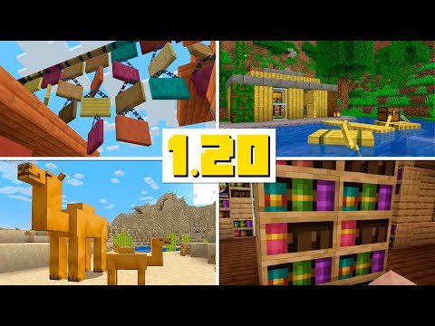 MINECRAFT 1.20 – TODAS AS NOVIDADES da NOVA ATUALIZAÇÃO [OFICIAL]