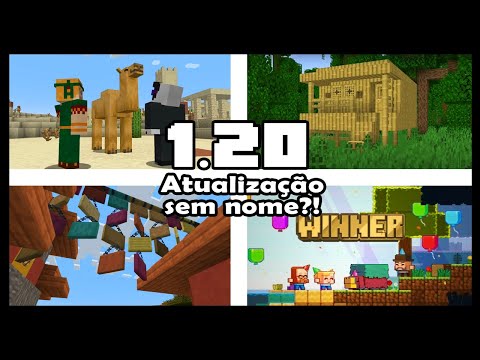 MINECRAFT 1.20 – TODAS AS NOVIDADES QUE FORAM REVELADAS!