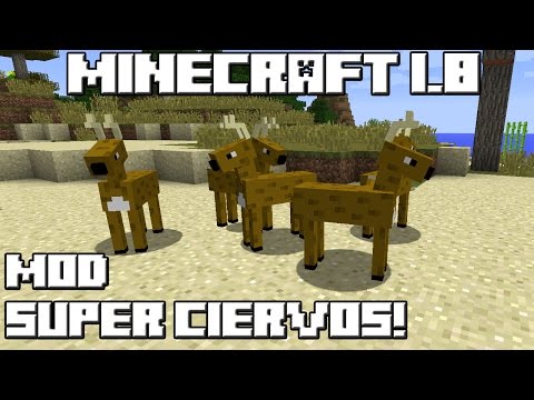 Minecraft 1.8 MOD SUPER CIERVOS!
