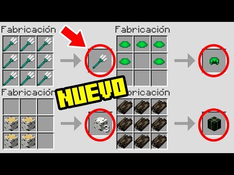 Minecraft – 10 NUEVOS Crafteos SECRETOS que NO CONOCÍAS – Rabahrex