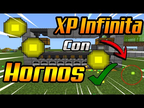 Minecraft bedrock: Truco Xp Infinita con Hornos