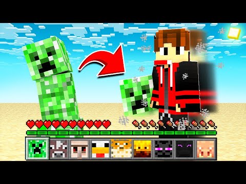 Minecraft, But I Can Steal Mobs SUPERPOWER…..