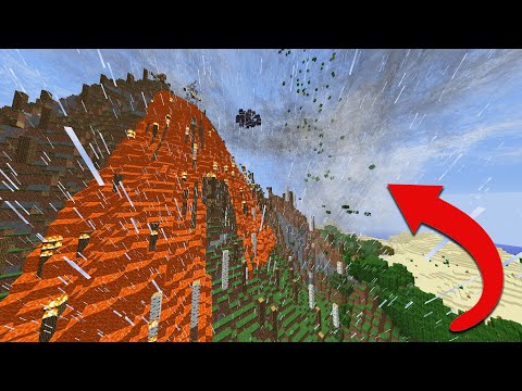 Minecraft, But There Are Natural Disasters…