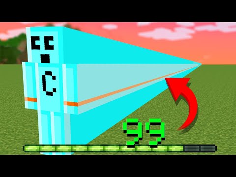 Minecraft but XP = Your Size
