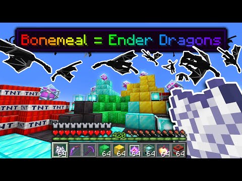 Minecraft, But You Can Bonemeal EVERYTHING…