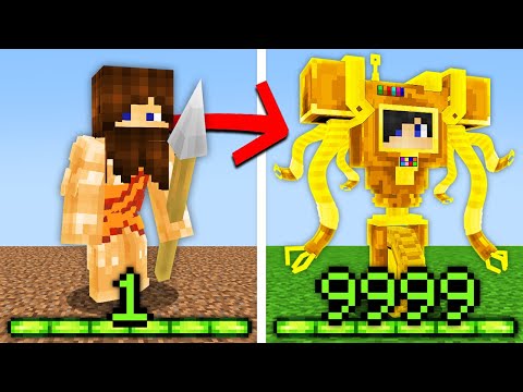 Minecraft, But Your XP = Your Year…