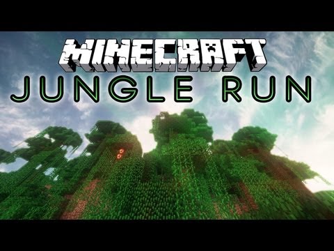 Minecraft – Jungle Run (sprint/parkour music video)