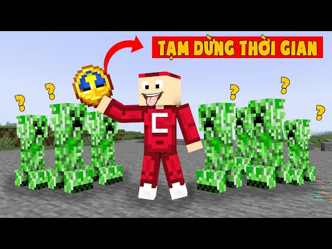 Minecraft Nhưng Đố Ai Dừng Được Thời Gian