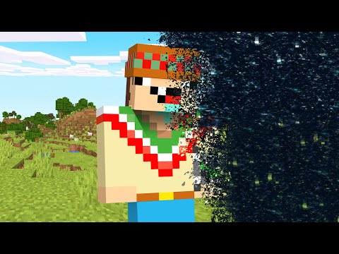 ¡Minecraft PERO lo que TOCO se CONVIERTE en VACIO! 😨🌑🖤 SILVIOGAMER MINECRAFT PERO