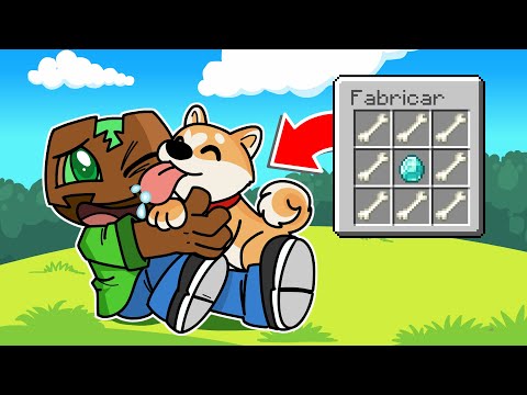 MINECRAFT pero PODEMOS CRAFTEAR NUEVAS MASCOTAS!