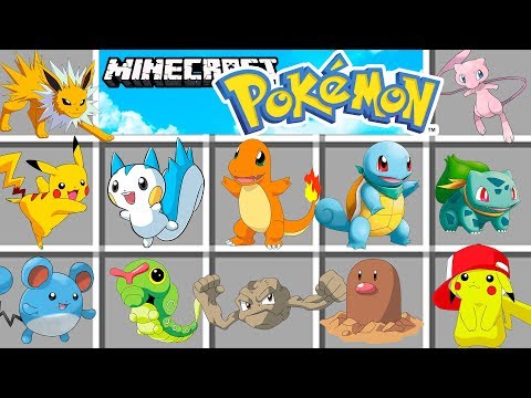 Minecraft | POKEMON MOD! Probablemente lo mejor que existe en MINECRAFT