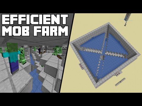 Minecraft Tutorial – Efficient Mob Farm