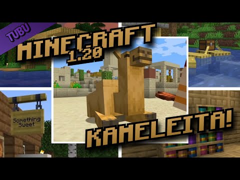 Minecraftiin TULEE KAMELEITA!? │ Minecraft 1.20