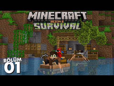 Minecraft'ın Dünyasında MÜKEMMEL Başlangıç Nasıl Yapılır? |Survival Sezon 2 (01)