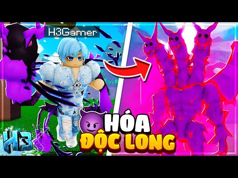 Mình đã HÓA RỒNG ĐỘC 3 ĐẦU?? Sức Mạnh KHỦNG KHIẾP của VENOM Trong Blox Fruit | Roblox