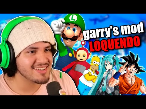 MISHIFU reacciona a GARRYS MOD LOQUENDO
