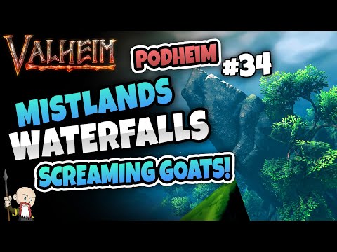 Mistlands Waterfalls, Screaming Goats, Lox Armor & More! – Podheim Valheim Podcast #34