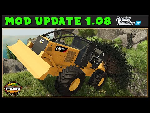 Mod Update 1.08  New Trailers, Improved Weights & Lowbedding – Farming Simulator 2022 – FDR Logging