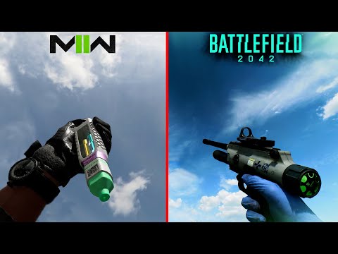 Modern Warfare 2 BETA vs Battlefield 2042 – Attention to Detail & Graphics Comparison
