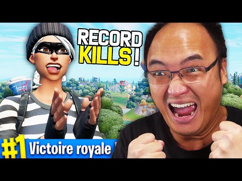 Mon NOUVEAU RECORD de kills sur Fortnite !