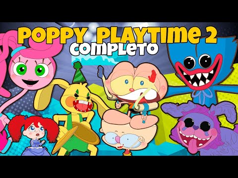 Mongo e Drongo em Poppy Play time Capítulo 2 – Completo – Huggy Wuggy em Desenho Animado