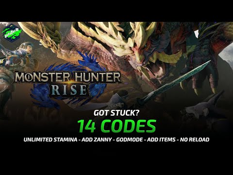 MONSTER HUNTER RISE Cheats: Add Zanny, Increase Items, Godmode, … | Trainer by PLITCH