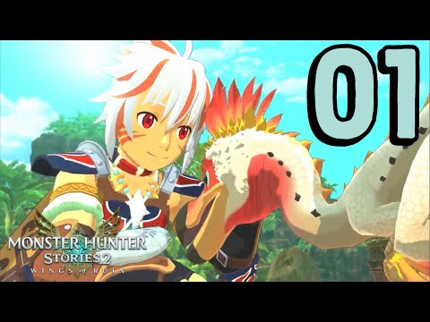MONSTER HUNTER STORIES 2 – 01 – Chiến binh cướp trứng quái vật thời tiền sử =))