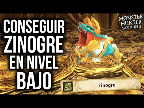 MONSTER HUNTER STORIES 2 – Como vencer y conseguir al ZINOGRE siendo nivel BAJO (LV.16)