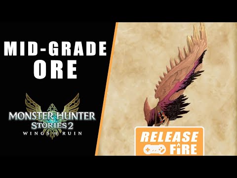 Monster Hunter Stories 2 Flammenzahn Mid Grade Ore – Blazing Edge Blazing Bow Anjanath Material