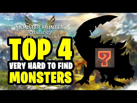 Monster Hunter Stories 2 – My Top 4 Monsters that are Very Hard to Find (and Where to Find Them)