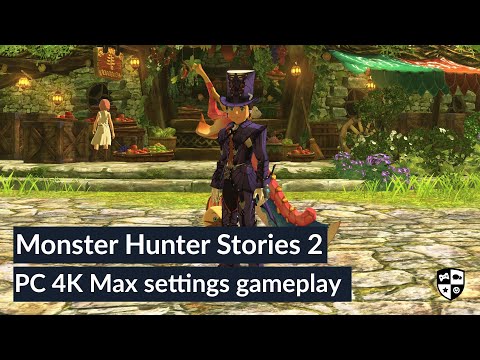 Monster Hunter Stories 2 PC 4K/60 Gameplay Preview