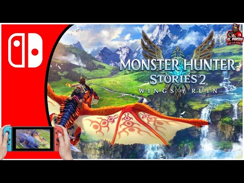 MONSTER HUNTER STORIES 2: WINGS OF RUIN NINTENDO SWITCH GAMEPLAY REVIEW ESPAÑOL