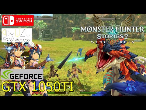 Monster Hunter Stories 2 – Yuzu PC emulator on GTX 1050ti – 60FPS – Nintendo Switch – Run Perfect