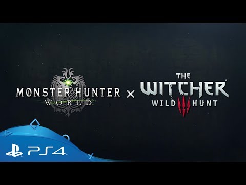 Monster Hunter: World | Monster Hunter x The Witcher 3 Trailer | PS4