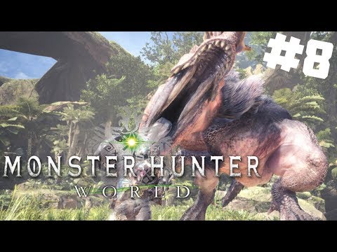monster hunter world PL #8 – Anjanath – Walka z Królem Lasu w co-op | PC 1080P gameplay po polsku