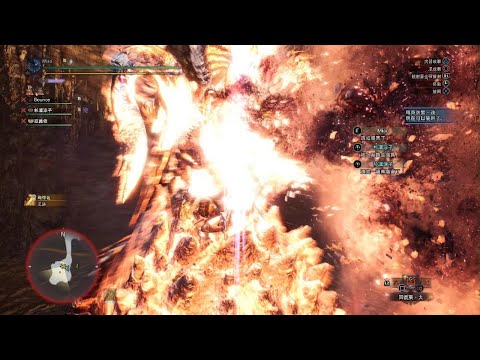 Monster Hunter World把笨羊撞死