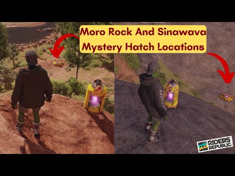 Moro Rock Hatch And Sinawava Hatch Locations! How to Open Mystery Hatches- Riders Republic