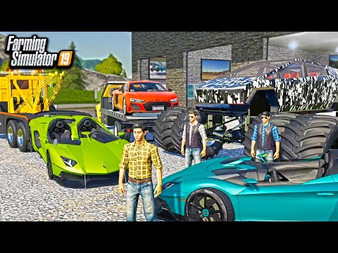 MR. CHOW HELPS REPO $1,500,000 LAMBORGHI! (CHOW'S REPO COMPANY) | FARMING SIMULATOR 2019