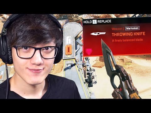 MY BEST THROWING KNIFE IN APEX LEGENDS