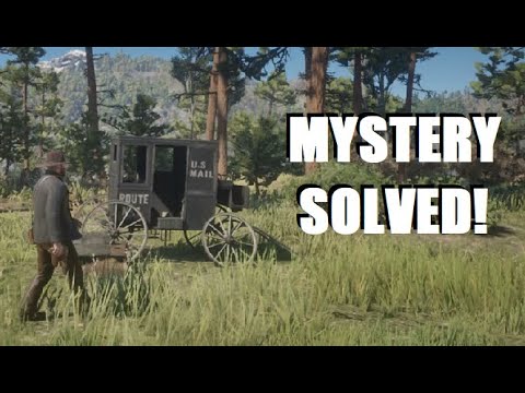 Mysterious Abandoned Mail Cart SOLVED in Red Dead Redemption 2!